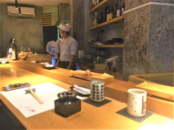 ホーチミンで食べられる寿司、懐石料理のお店