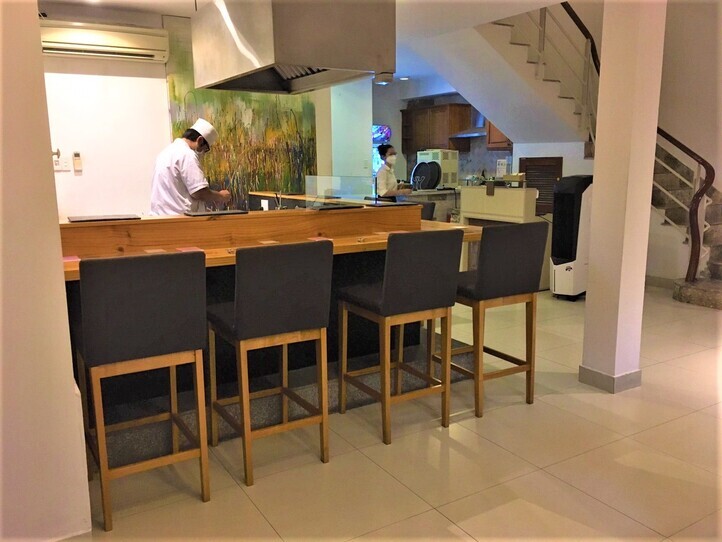 ホーチミンで食べられる寿司、懐石料理のお店