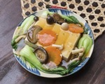 キュー・インドシン 椎茸豆腐(ベジタリアンフード)
